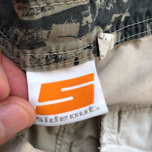 Sideout Tan Cargo Shorts Boys Size 16 - Picture 11 of 15